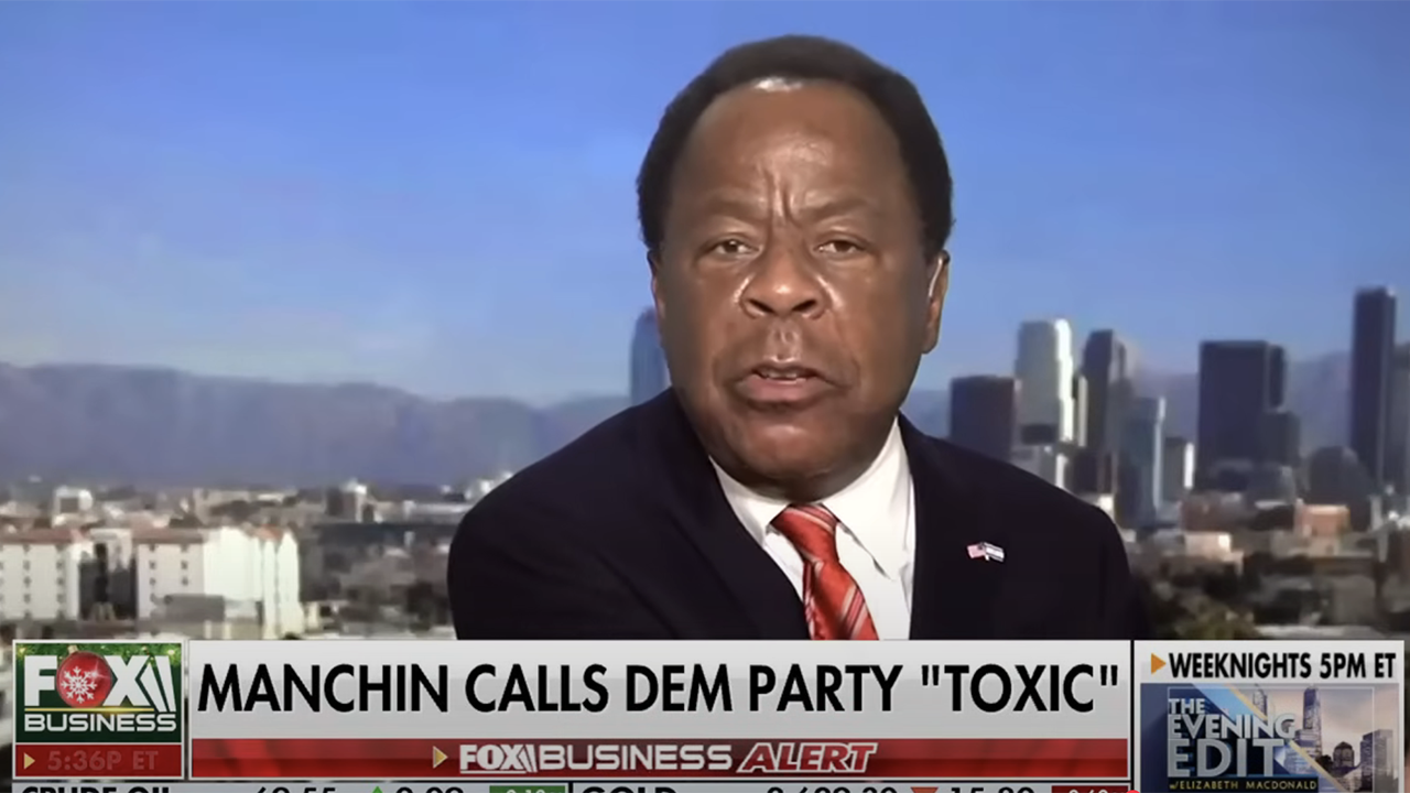 Leo Terrell on the Fox Business channel in January 2025. (Screenshot)